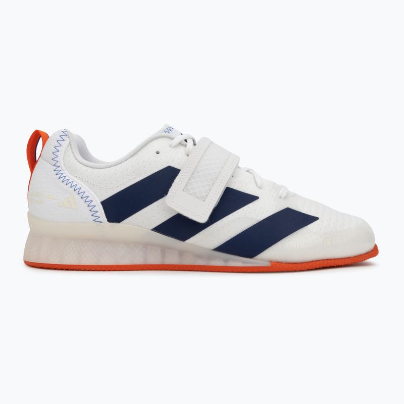 Sunkiosios atletikos batai adidas Adipower Weightlifting III Footwear white/dark blue/royal blue 2