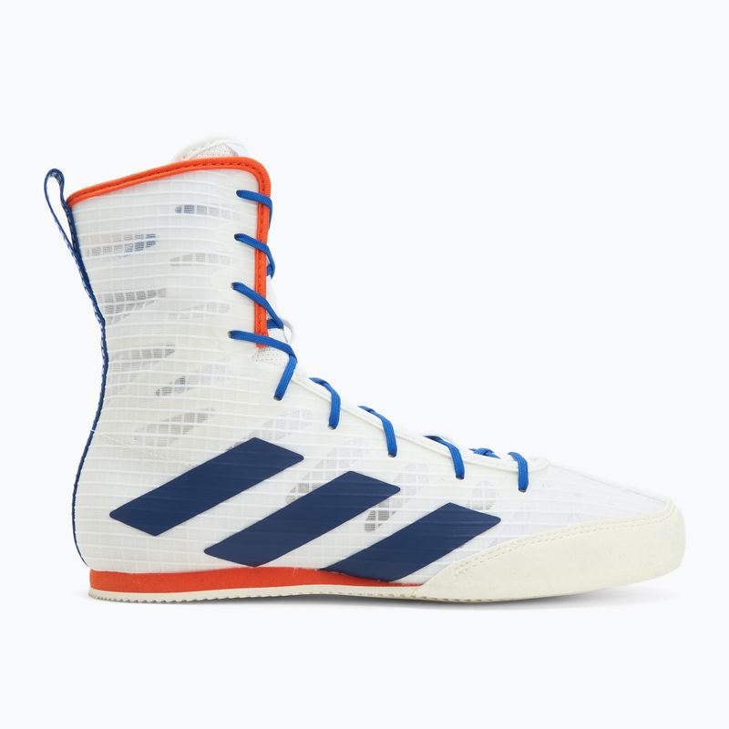 Bokso bateliai adidas Box Hog 4 white/navy 2
