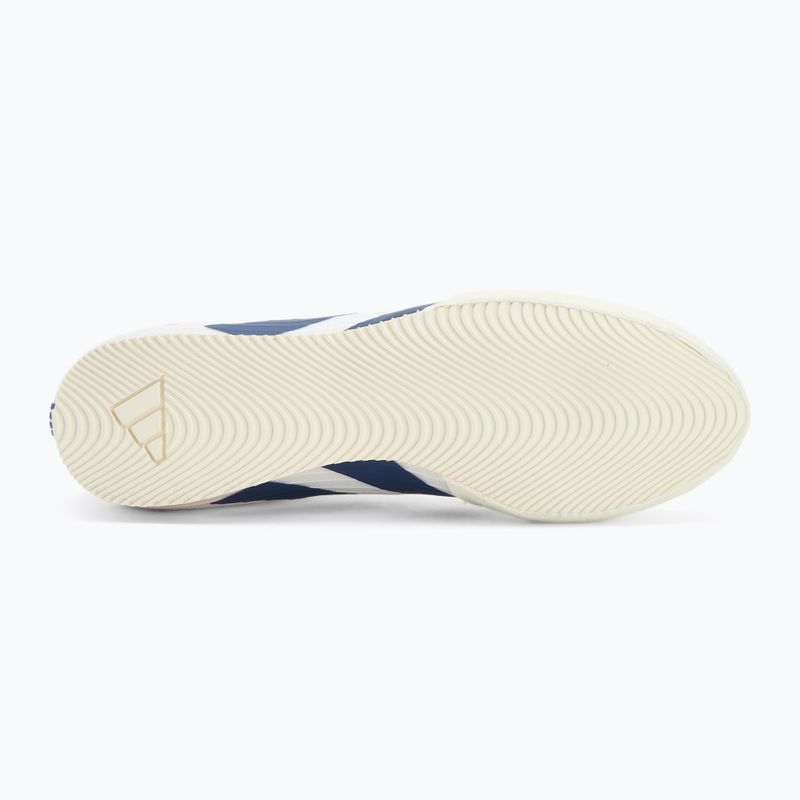 Bokso bateliai adidas Box Hog 4 white/navy 4