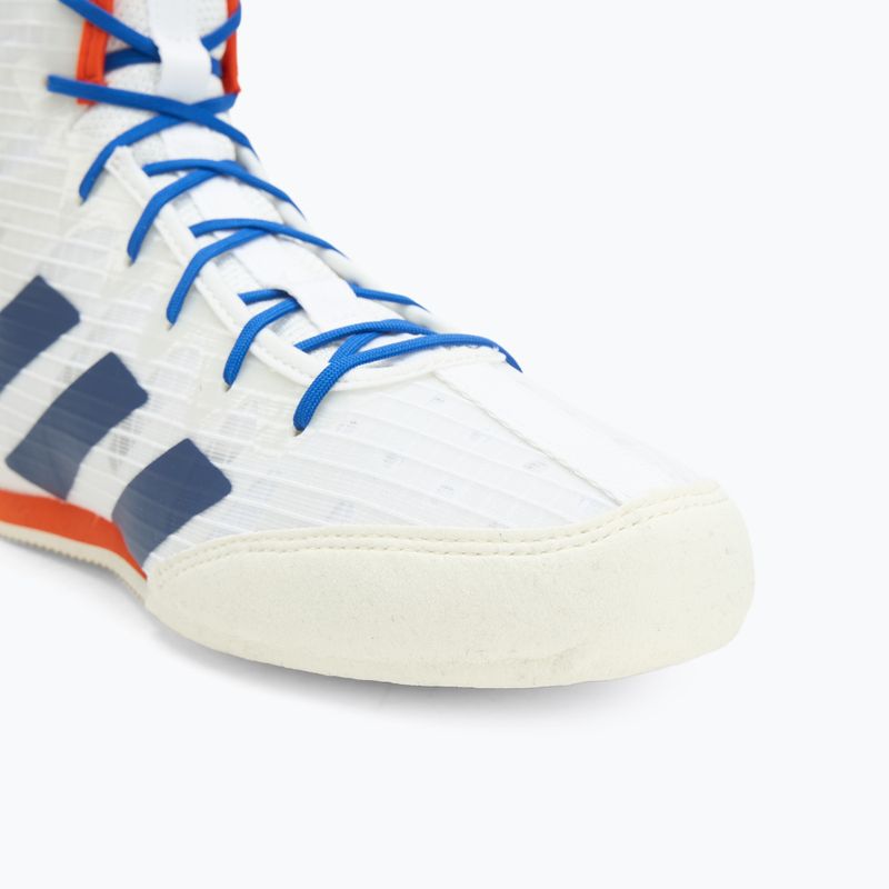 Bokso bateliai adidas Box Hog 4 white/navy 7