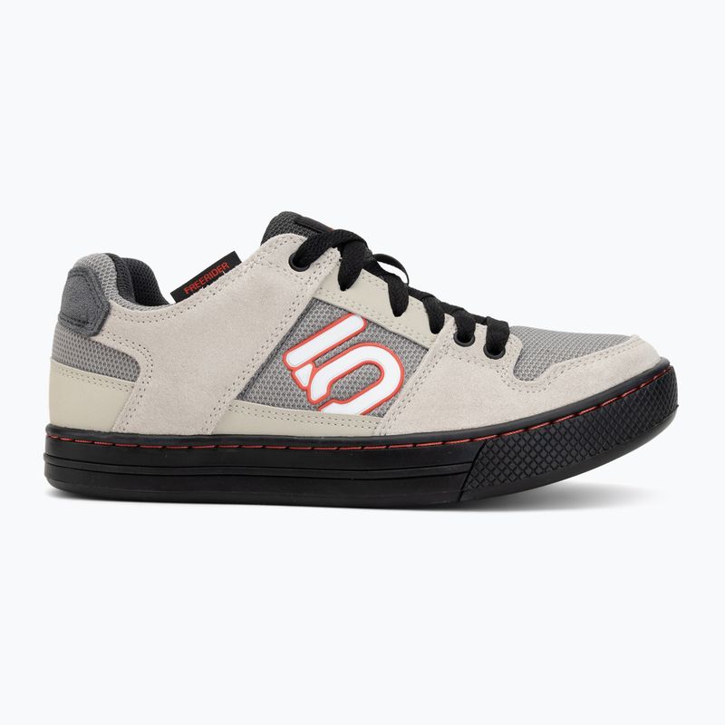 Vyriški platforminiai dviračių batai adidas FIVE TEN Freerider grey three/ftwr white/wonder alumina 2