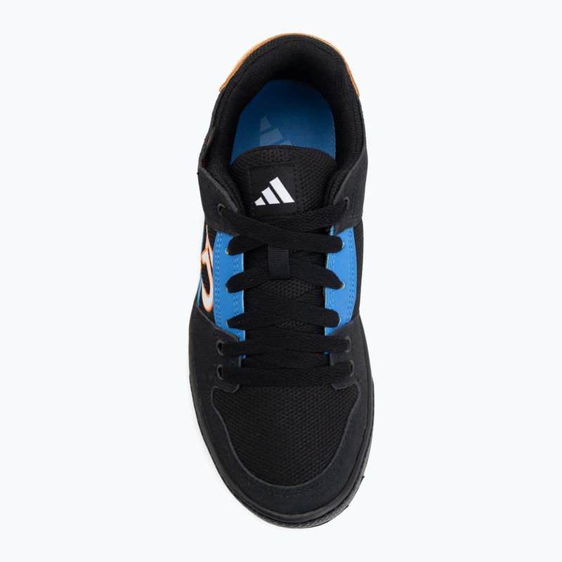 Vyriški platforminiai dviračių batai adidas FIVE TEN Freerider core black/off white/ray blue 5