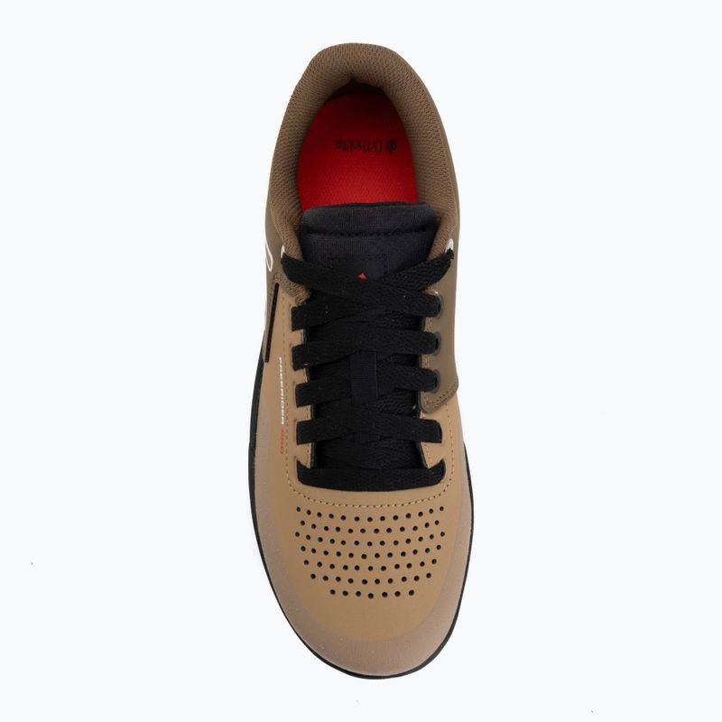 Vyriški platforminiai dviračių batai adidas FIVE TEN Freerider Pro cardboard/off white/core black 5