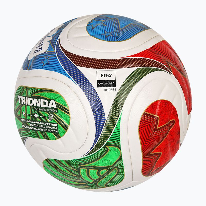 Futbolo kamuolys adidas Trionda Competition World Cup multicolor dydis 5 3
