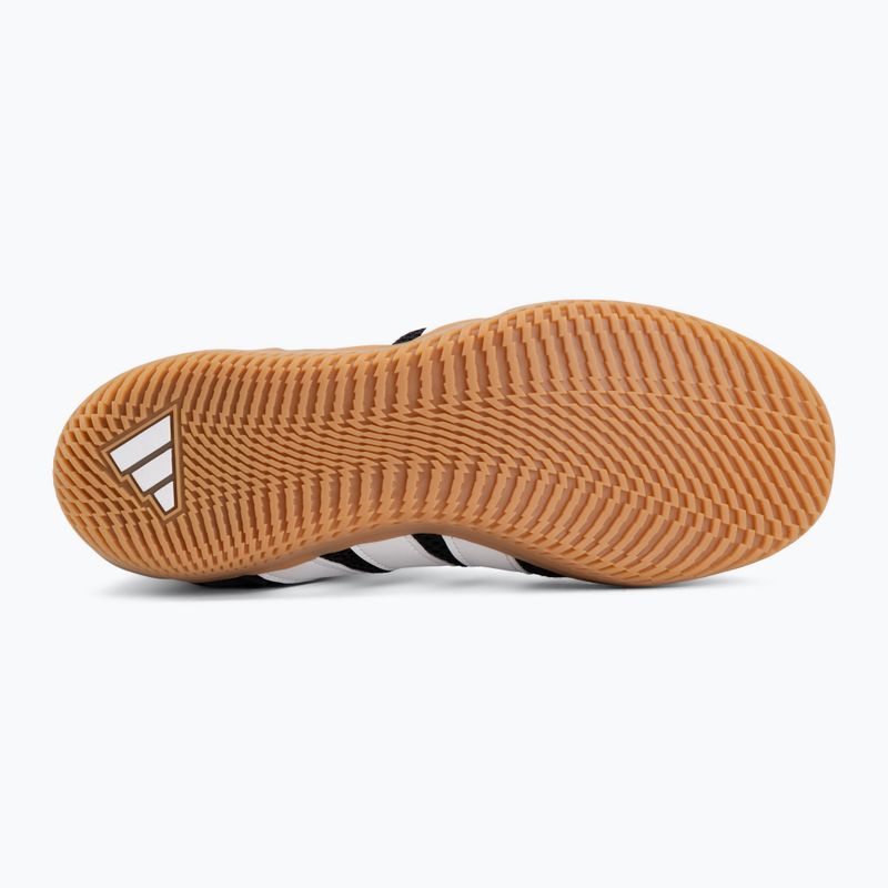 Vyriški bokso bateliai adidas Box Hog Wide black/white 4