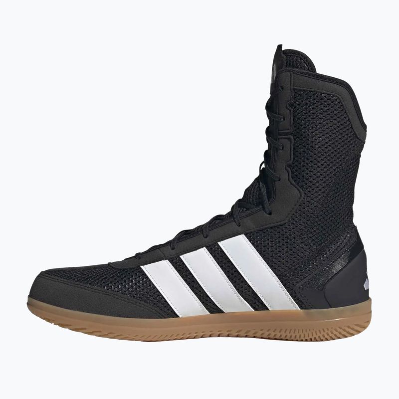 Vyriški bokso bateliai adidas Box Hog Wide black/white 3