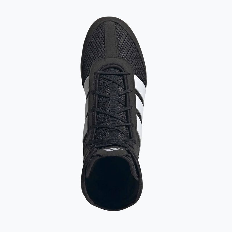 Vyriški bokso bateliai adidas Box Hog Wide black/white 5