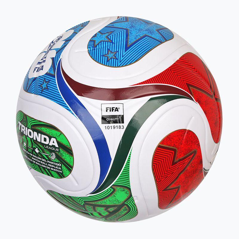 Futbolo kamuolys adidas Trionda League Box World Cup multicolor dydis 5 4