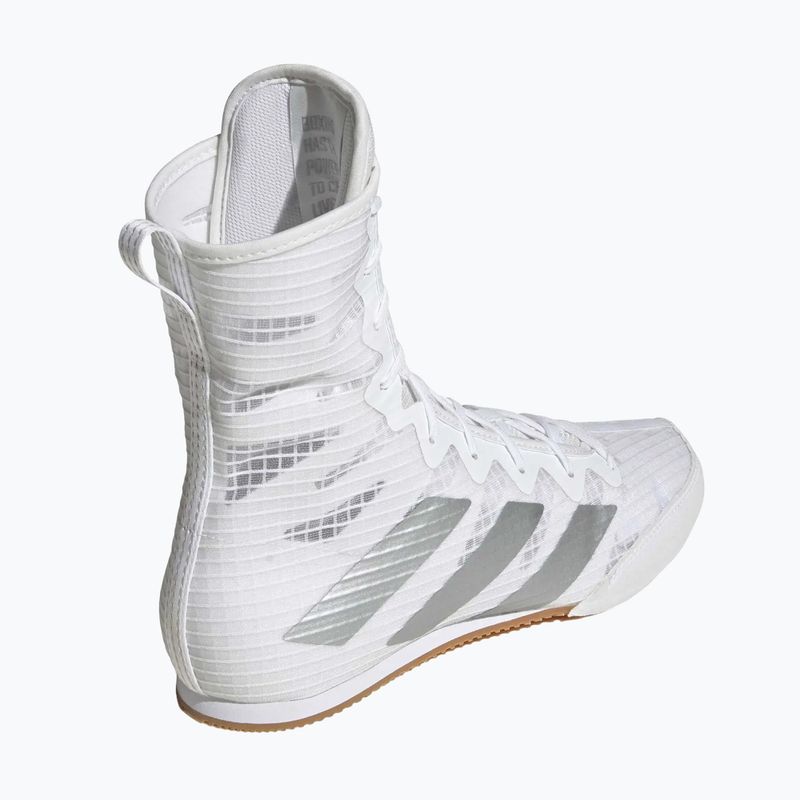 Bokso bateliai adidas Box Hog 4 white/silver 2