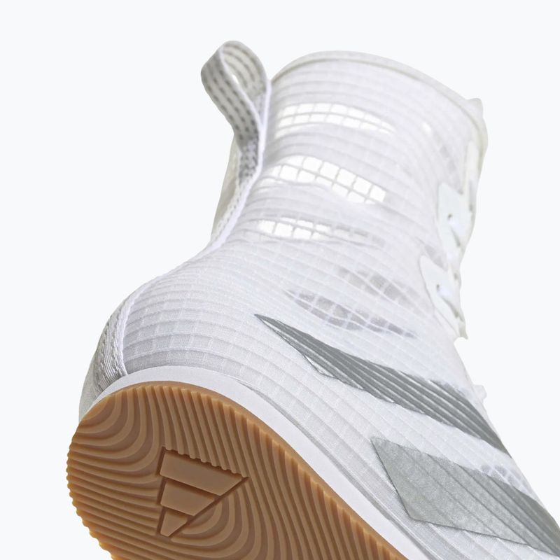 Bokso bateliai adidas Box Hog 4 white/silver 7