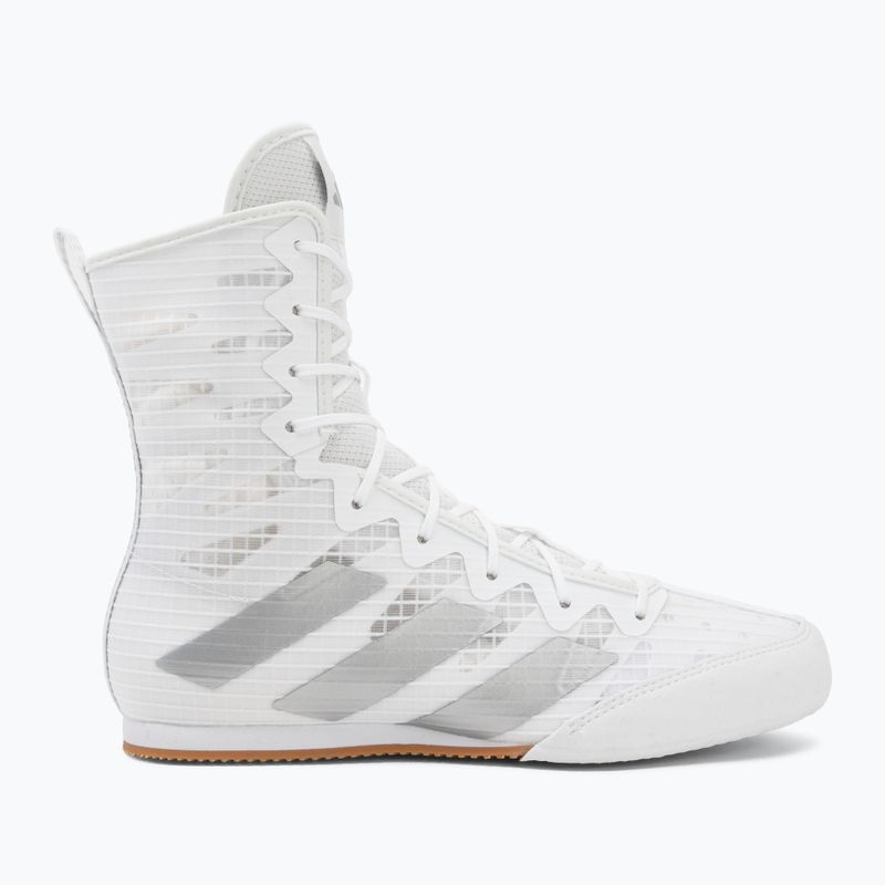 Bokso bateliai adidas Box Hog 4 white/silver 2