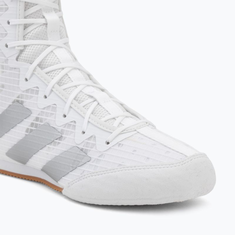 Bokso bateliai adidas Box Hog 4 white/silver 7
