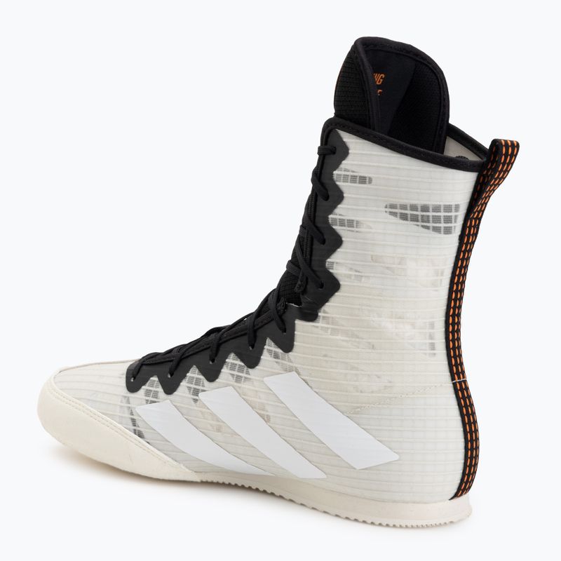 Bokso bateliai adidas Box Hog 4 Orbit Grey/Ftwr White/Pure Orange 3