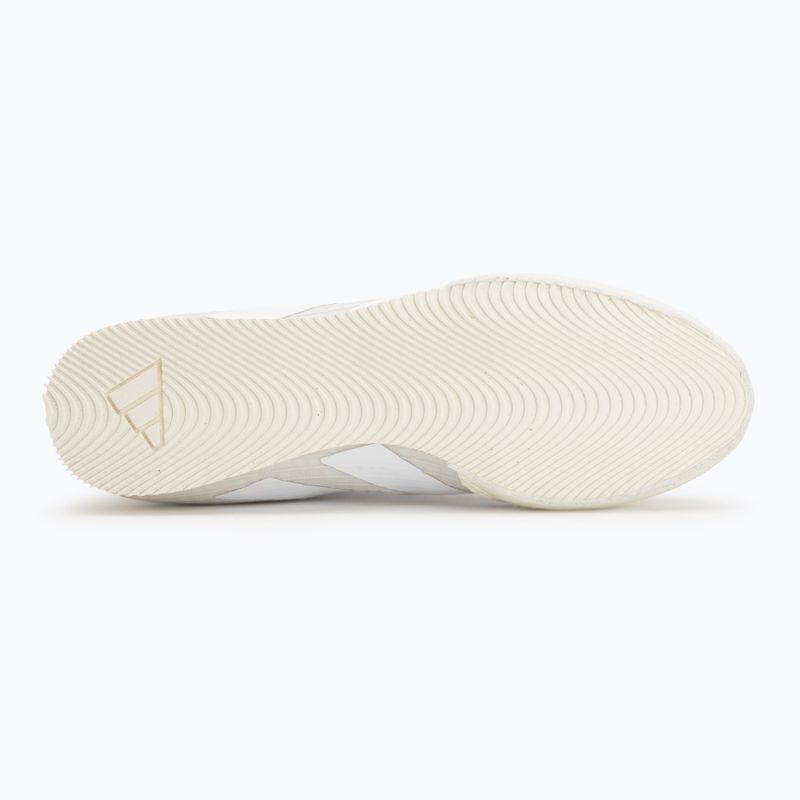 Bokso bateliai adidas Box Hog 4 Orbit Grey/Ftwr White/Pure Orange 4
