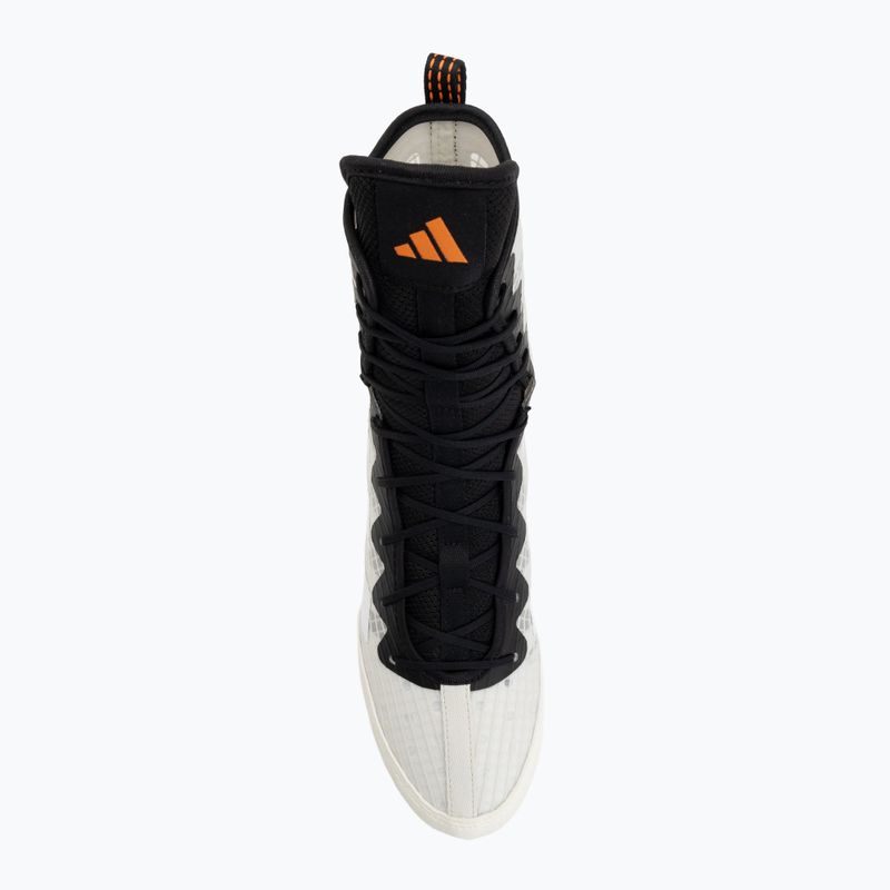 Bokso bateliai adidas Box Hog 4 Orbit Grey/Ftwr White/Pure Orange 5