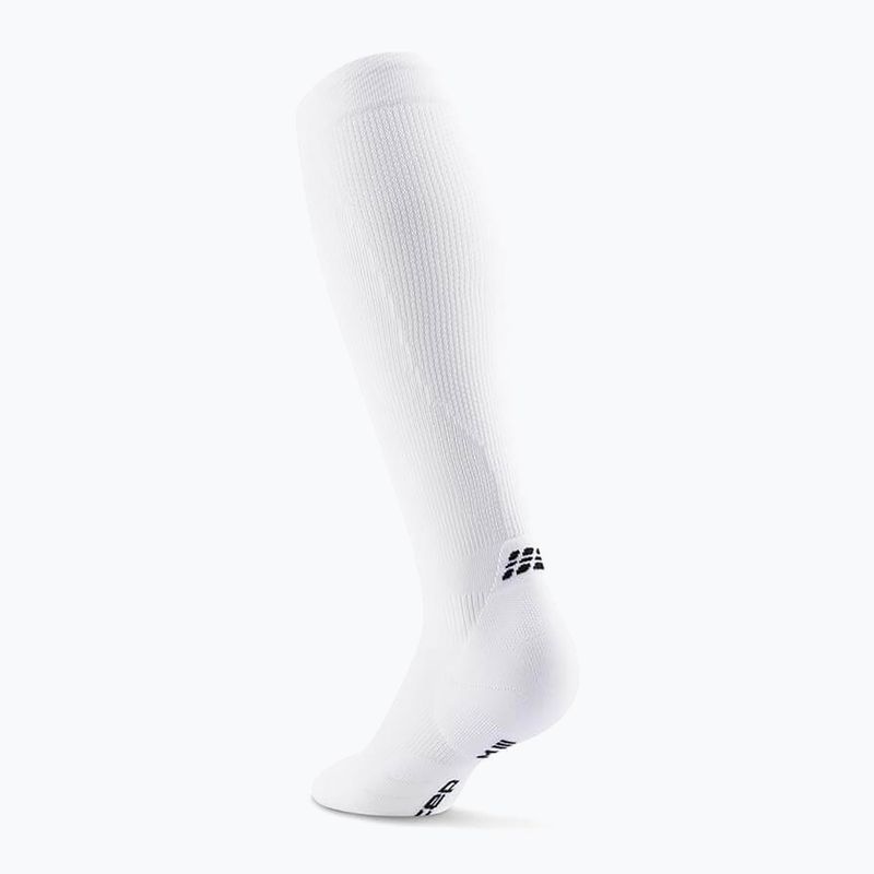 Moteriškos kompresinės kojinės CEP Run Tall 5.0 white 3