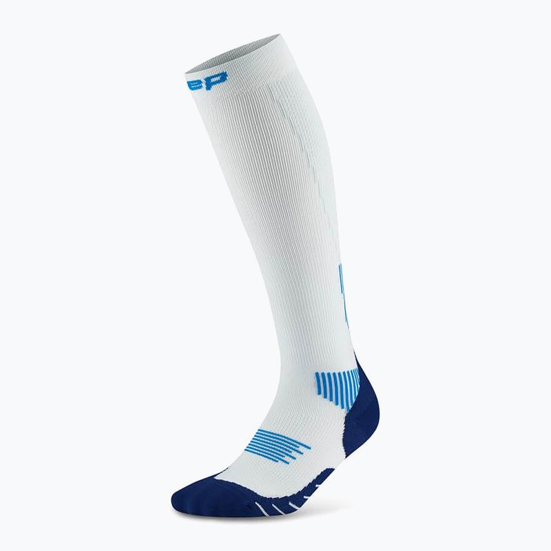 Moteriškos kompresinės kojinės CEP Run Tall 5.0 ice/blue 2