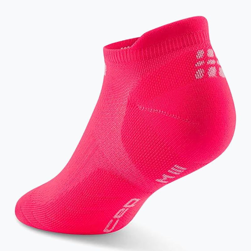 Moteriškos kompresinės kojinės CEP Run No Show 5.0 pink 3