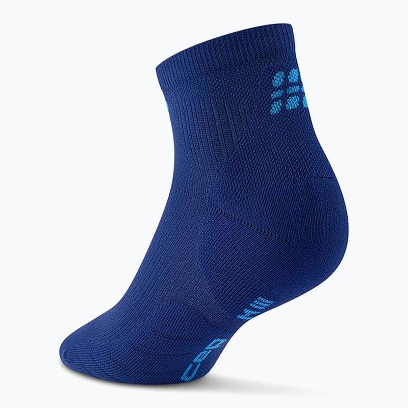 Moteriškos kompresinės kojinės CEP Run Low Cut 5.0 dark blue 3