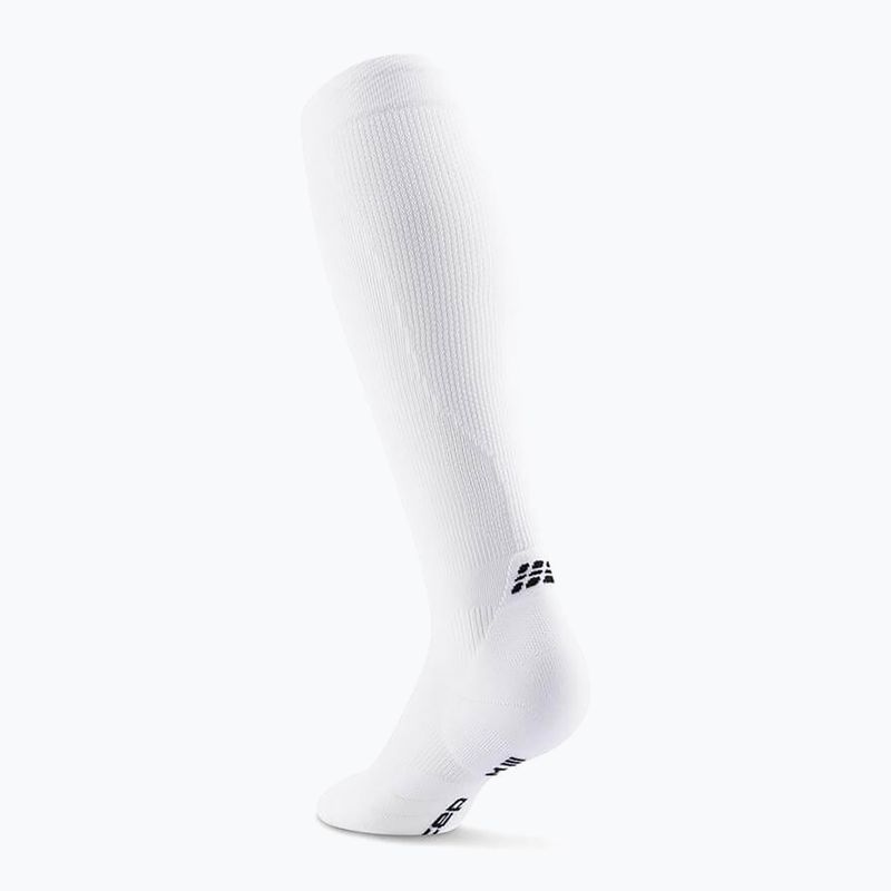 Vyriškos kompresinės kojinės CEP Run Tall 5.0 white 3