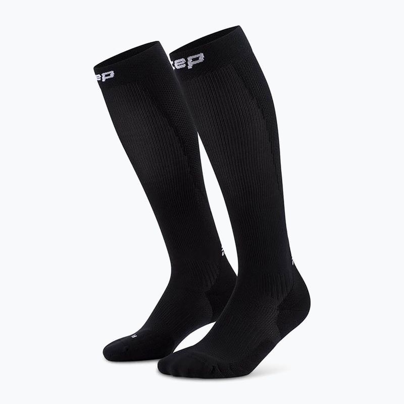 Vyriškos kompresinės kojinės CEP Run Tall 5.0 black
