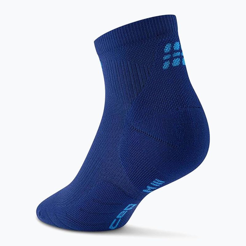 Vyriškos kompresinės kojinės CEP Run Low Cut 5.0 dark blue 3