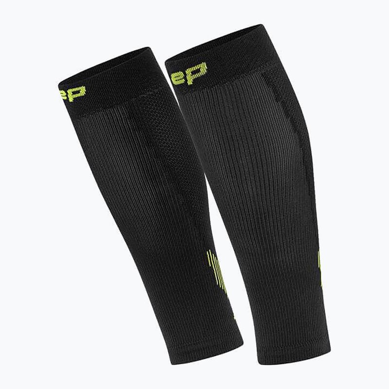 CEP Calf 5.0 vyriškos kompresinės juostos juoda/laima