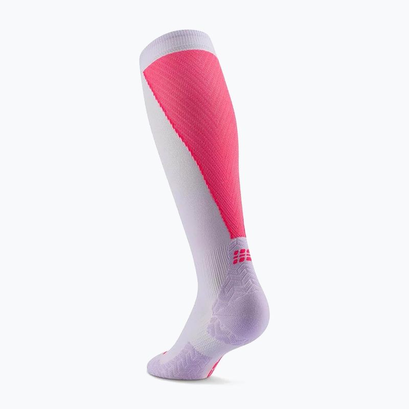 Moteriškos kojinės CEP Ultralight Tall 4.0 lilac/pink 3