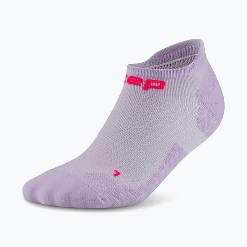 Moteriškos kojinės CEP Ultralight No Show 4.0 lilac 2