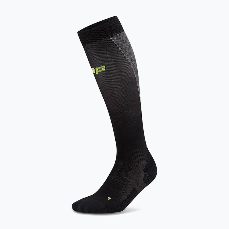 Vyriškos kojinės CEP Ultralight Tall 4.0 black/grey 2