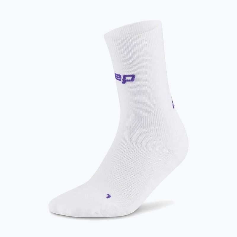 Vyriškos kompresinės kojinės CEP Ultralight Mid Cut 4.0 white 2