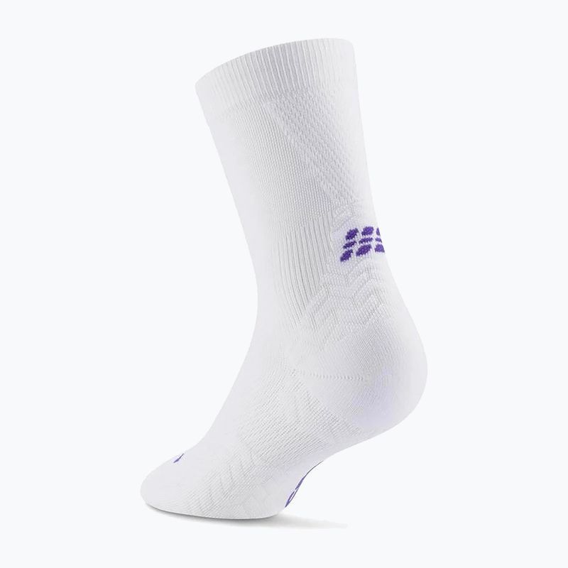 Vyriškos kompresinės kojinės CEP Ultralight Mid Cut 4.0 white 3
