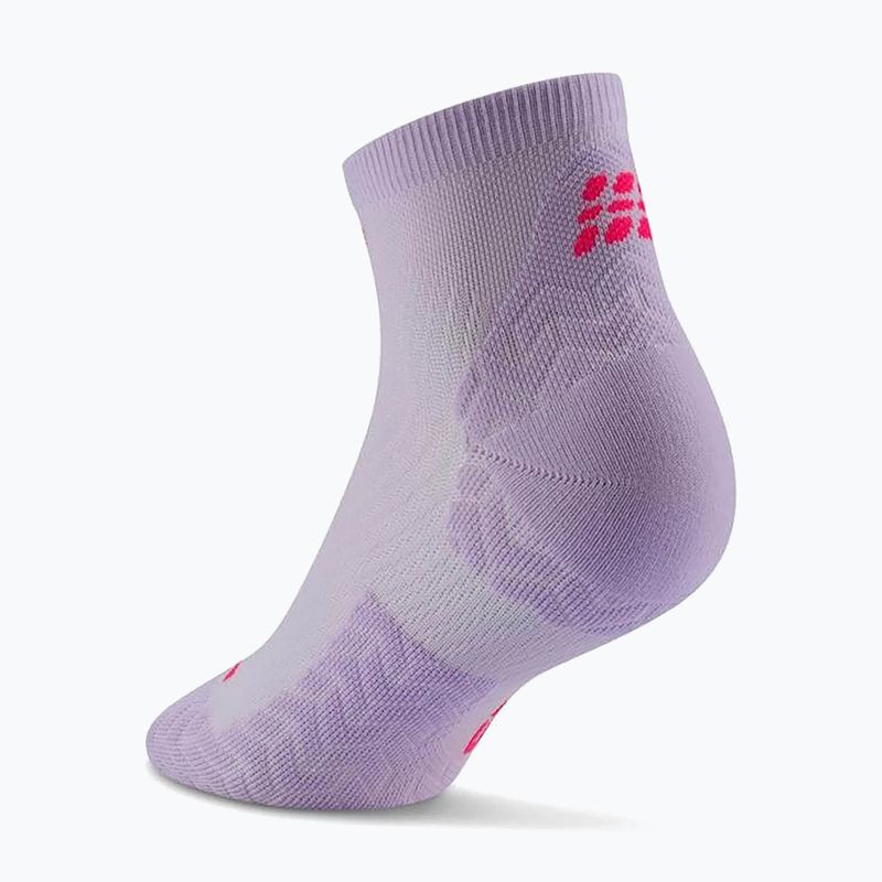 Vyriškos kompresinės kojinės CEP Ultralight Low Cut 4.0 lilac 3