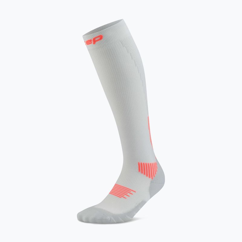 Vyriškos kompresinės kojinės CEP Run Tall 5.0 grey 2
