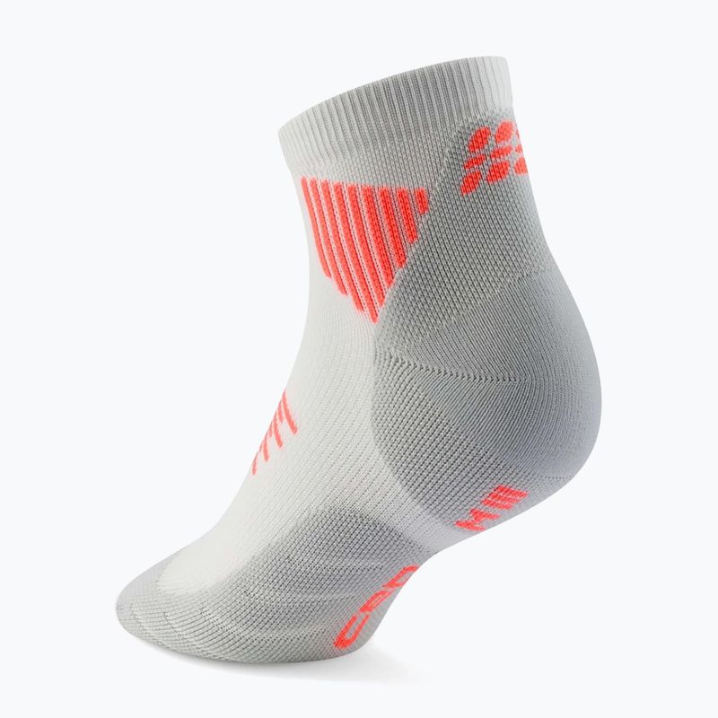 Vyriškos kompresinės kojinės CEP Run Low Cut 5.0 grey 3