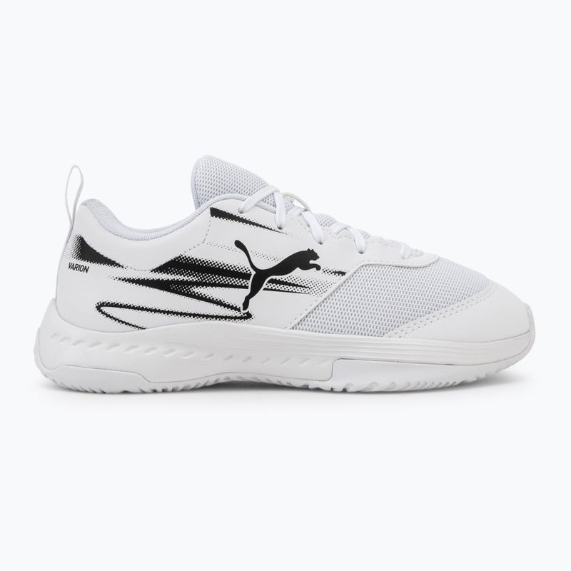Vaikiški salės sporto bateliai PUMA Varion II Jr puma white/puma black 2