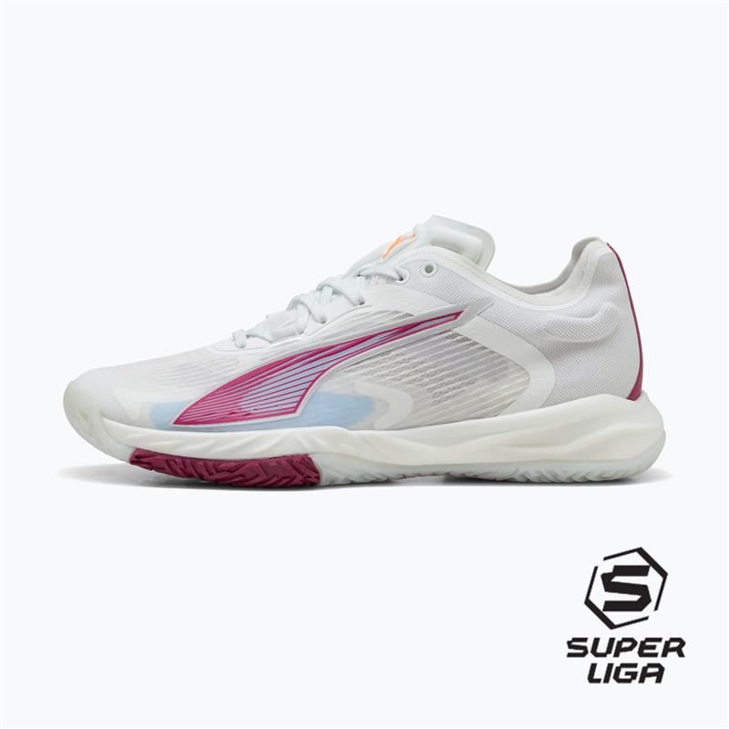 Moteriški batai PUMA Accelerate NITRO SQD 4 puma white/berry/lilaccrush/hautetropic/heatfire 8