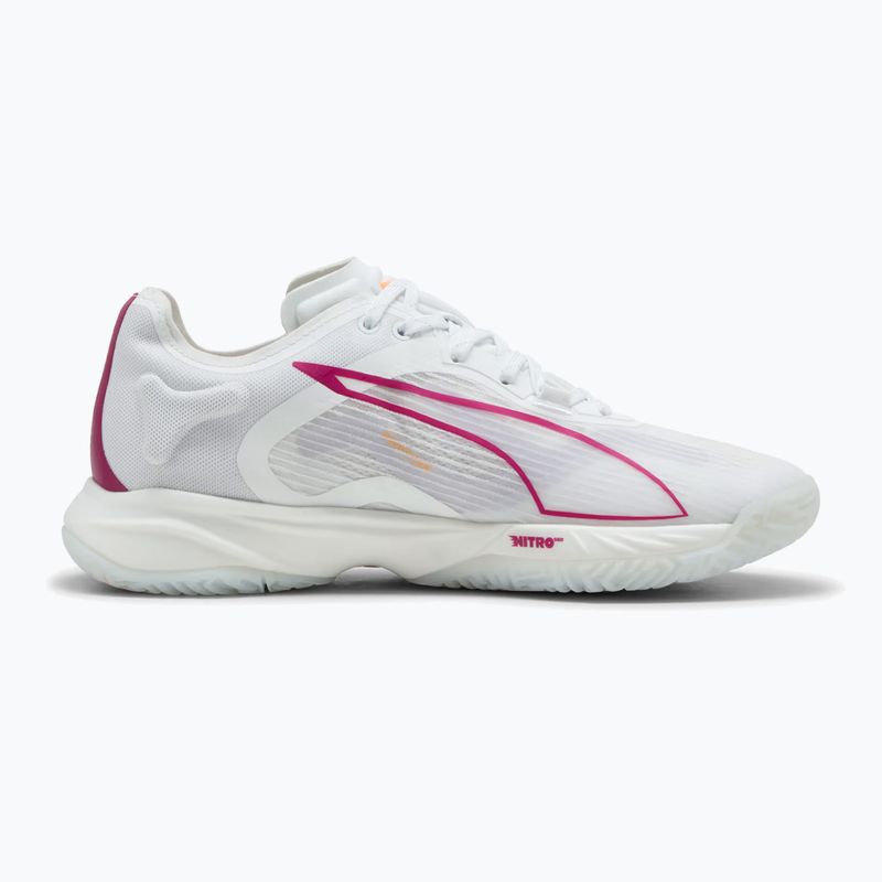 Moteriški batai PUMA Accelerate NITRO SQD 4 puma white/berry/lilaccrush/hautetropic/heatfire 9