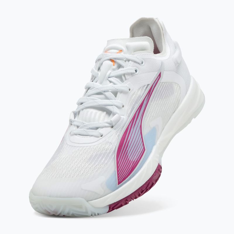 Moteriški batai PUMA Accelerate NITRO SQD 4 puma white/berry/lilaccrush/hautetropic/heatfire 10