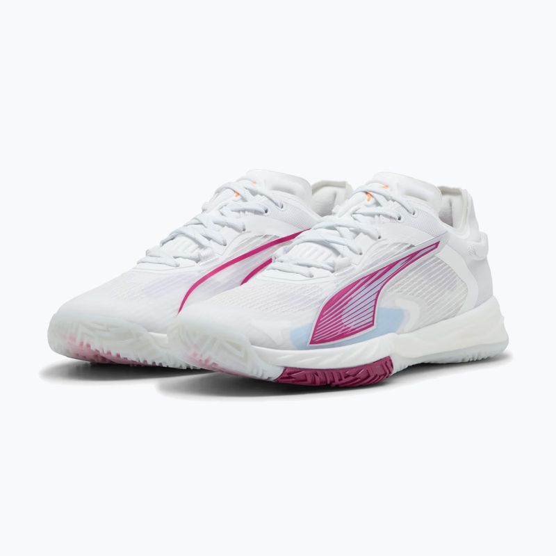 Moteriški batai PUMA Accelerate NITRO SQD 4 puma white/berry/lilaccrush/hautetropic/heatfire 11