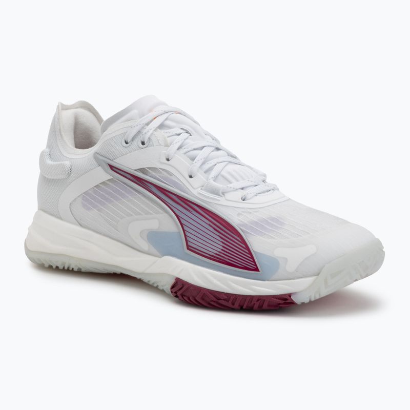 Moteriški batai PUMA Accelerate NITRO SQD 4 puma white/berry/lilaccrush/hautetropic/heatfire