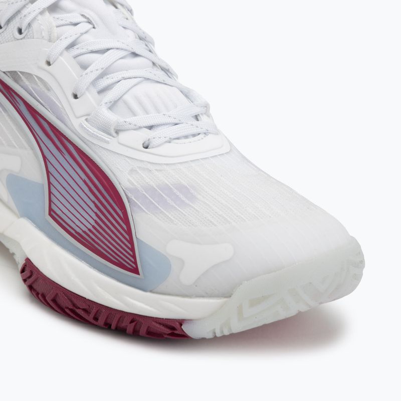 Moteriški batai PUMA Accelerate NITRO SQD 4 puma white/berry/lilaccrush/hautetropic/heatfire 7