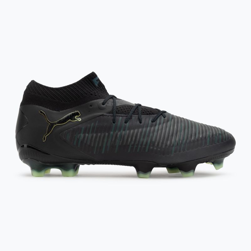 Vyriški futbolo batai PUMA Future 8 Ultimate FG puma black/fizzy light/green terrain 2