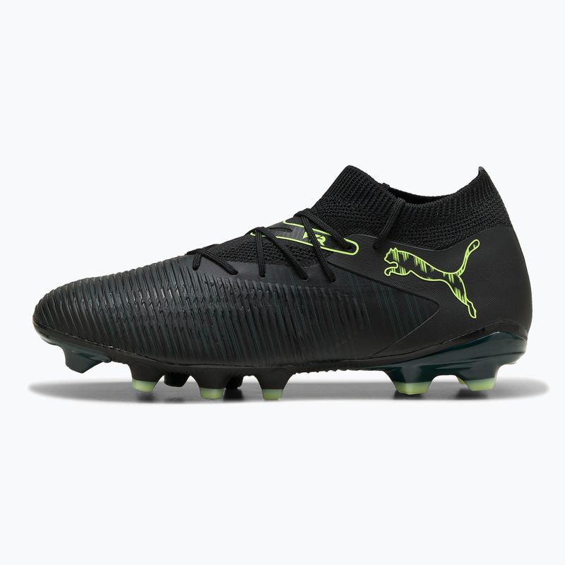 Vyriški futbolo batai PUMA Future 8 Match FG/AG puma black/fizzy light/green terrain