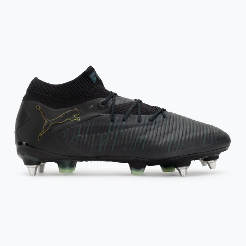 Vyriški futbolo bateliai PUMA Future 8 Ultimate MxSG puma black/fizzy light/green terrain 2