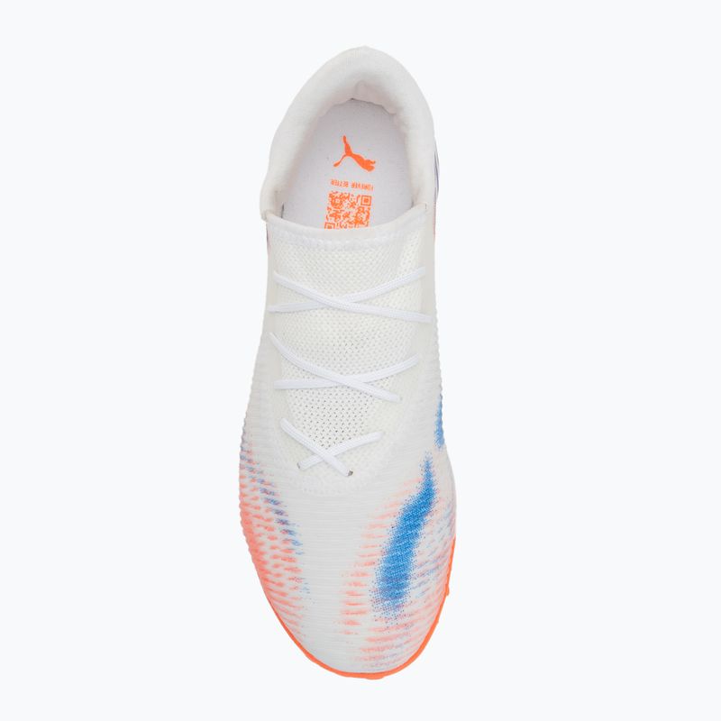 Moteriški futbolo batai PUMA Future 8 Match Low TT puma white/puma black/glowing red 5