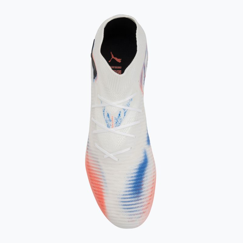 Vyriški futbolo bateliai PUMA Future 8 Pro MxSG puma white/puma black/glowing red 5