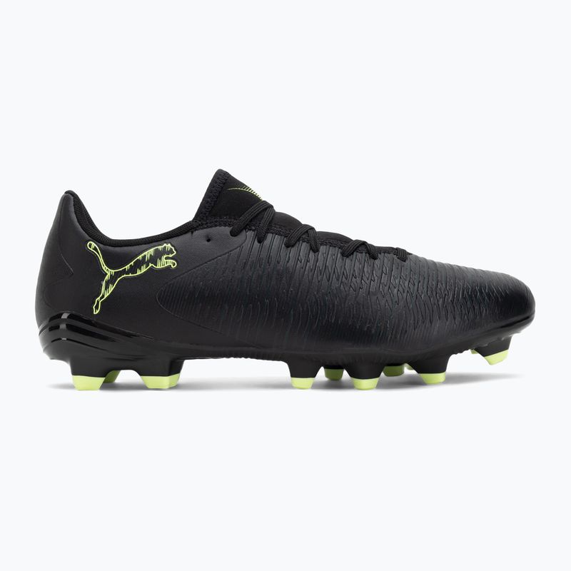 Vyriški futbolo bateliai PUMA Future 8 Play FG/AG puma black/fizzy light/green terrain 2