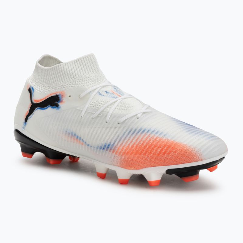 Vyriški futbolo bateliai PUMA Future 8 Pro FG/AG puma white/puma black/glowing red