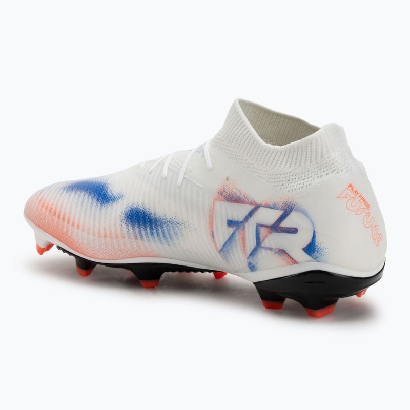 Vyriški futbolo bateliai PUMA Future 8 Pro FG/AG puma white/puma black/glowing red 3